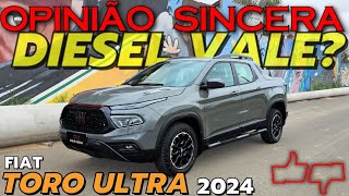 FIAT Toro Ultra Diesel 4x4 Picape BRUTA Vale a pena Preço PROBLEMAS consumo AVALIAÇÃO COMPLETA [upl. by Aicekat]