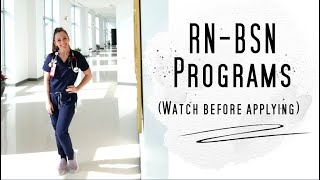 RN to BSN programs what you NEED to know [upl. by Caryn]