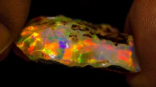 Uncut Crystal Gem Opal — or so I thought [upl. by Chelsea]