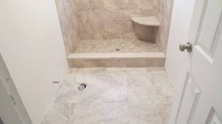 Complete Shower Install Studs to Tile Parts 1 Through 10 [upl. by Vallonia]