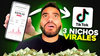 💸 3 Mejores Nichos Virales para Monetizar TikTok Rápido y Ganar Dinero Creativity Program [upl. by Oicam]