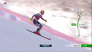 Lucas Braathen  1 Platz  Slalom Val dIsère 2022 [upl. by Eiramoj146]