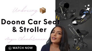 UNBOXING 📦  Doona Car seat and Stroller [upl. by Dnalon]