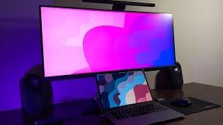 YOU should get this too Unboxing Gigabyte M34WQ Ultra Wide Monitor [upl. by Aseek]