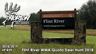 Flint River WMA Quota Deer Hunt 2018 [upl. by Madi]