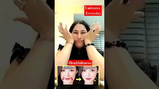 face yoga exercises Improve Cheeks Concavity Facial Yogafacialyoga yoga antiaging cheeks shorts [upl. by Opiuuk]