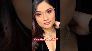 Easy Valentines Day Makeup Tutorial for Dusky Skin [upl. by Tudor]