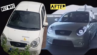 I MODIFIED MY 2005 KIA PICANTO [upl. by Ahsinel]