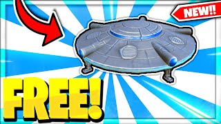 FREE ITEM How To Get The HOVERING UFO Roblox  Prime Gaming Free Item [upl. by Nica]