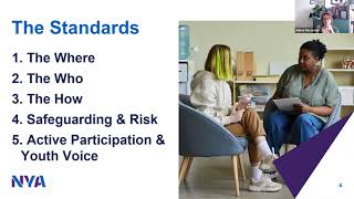 Webinar  Understanding the new Youth Work Practice and Safeguarding Standards [upl. by Eizzik]