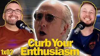 CURB YOUR ENTHUSIASM 1x02 Reaction TED AND MARY [upl. by Arikal153]