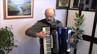 quotFUGETTAquot  a polyphonic gem for accordion by John Gart P Shigrove [upl. by Annairdua]