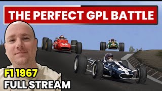 My Most Epic GPL Race Ever  F1 1967  oAo Div 1  Mosport w Ferrari 312  Full Stream [upl. by Virge]