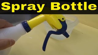 How To Fix A Clogged Spray BottleEasiest Method [upl. by Whittaker234]