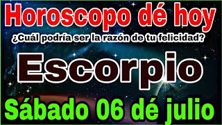 horoscopo de hoy  Horóscopo Diario  Escorpio  6 de julio de 2024 [upl. by Tova]