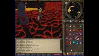 Fight Caves Guide without guthans using rune cbow Part 1 [upl. by Lishe]