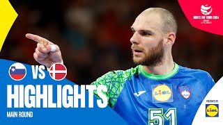 Just HOW did that happen 😱  Slovenia vs Denmark  Highlights  EHF EURO 2024 [upl. by Suivat]