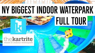 Kartrite WaterPark FULL TOUR New Yorks BIGGEST Indoor WaterPark [upl. by Enitsrik]