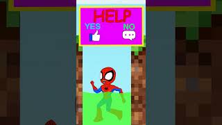 Help SpiderMan Conquer the Spidey Challenge shorts spiderman hulk viralvideo cartoon sonic [upl. by Etireuqram]