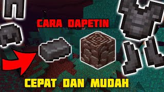 Cara Cepat dan Mudah mendapatkan Netherite dan Ancient Debris [upl. by Patric]