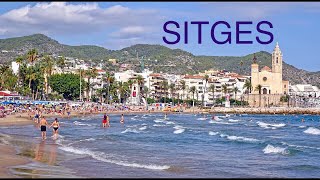 Is this the best beach town in Spain Why we loved SITGES Barcelona [upl. by Castillo38]