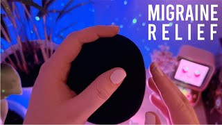 ASMR Migraine Relief ScalpHead Massage Headache Relief  NO TALKING [upl. by Grani7]