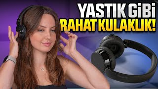 Yastık gibi rahat kulaklık Philips TAH4209 inceleme [upl. by Rao]