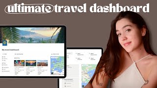 the notion travel planner of my dreams ⚡️ track a lifetime of your experiences and plan your trips [upl. by David749]