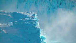 GIANT Iceberg Collapses in Greenland  Glacier Calving [upl. by Kulseth]