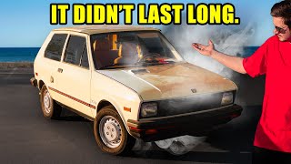 I Bought The WORST CAR Ever Made YUGO [upl. by Llednav]