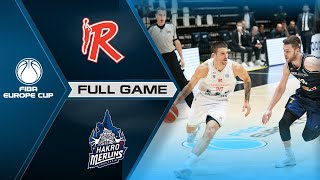 Unahotels Reggio Emilia v HAKRO Merlins Crailsheim  Full Game  FIBA Europe Cup 202122 [upl. by Pinto]