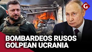 UCRANIA vs RUSIA Cinco muertos en bombardeos rusos en Járkov  Gestión [upl. by Noevad719]