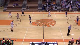 Larned High School vs Nickerson High Varsity Mens Basketball [upl. by Joannes]