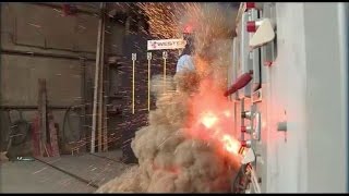 Arc Flash Test  UniFirst [upl. by Ahsieit]