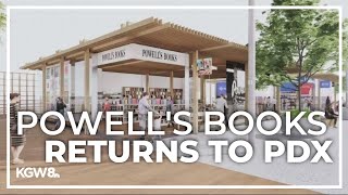 Powell’s Books to return to Portland International Airport after closure [upl. by Warner]