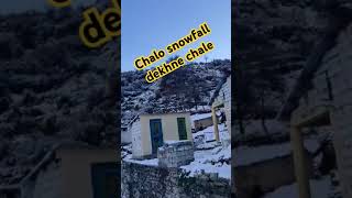 Mussoorie snowfall bollywood song music love snowfall dehradun [upl. by Adnarym479]