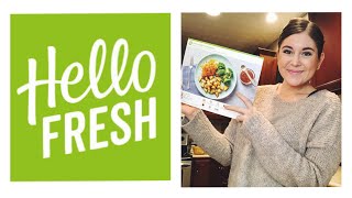 HelloFresh Review  Unboxing Prep amp Cooking [upl. by Sculley726]