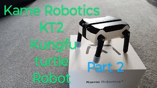 Kame Robotics KT2 Robot set up and quick play kt2 kamerobotics robot kickstarter [upl. by Aipmylo]