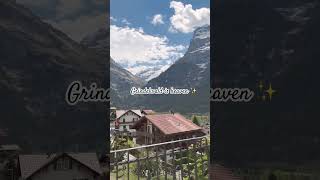 Switzerland Reel 10  Grindelwald is a heaven on earth paradise on earth  grindelwaldswitzerland [upl. by Jilli]