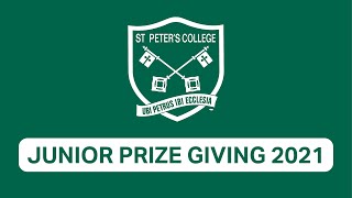 St Peters College  Junior Prize Giving 2021 [upl. by Claudian]