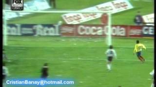 Argentina 0 Colombia 5 Eliminatorias Estados Unidos 1994 Los goles [upl. by Christalle]