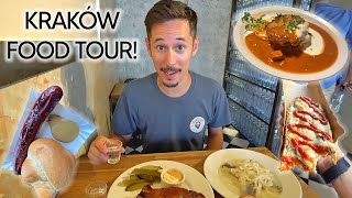 HUGE Krakow Food Tour  Everything You NEED to Eat and See in Krakow [upl. by Reba]