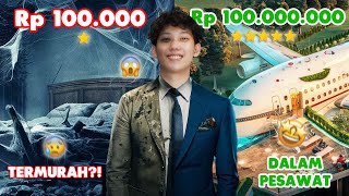 NGINEP HOTEL 100RB VS 100JUTA ORANG INDONESIA PERTAMA [upl. by Leuneb]