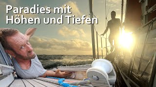 Allein segeln über den Pazifischen Ozean FranzösischPolynesien mit starken Momenten [upl. by Aneeled]