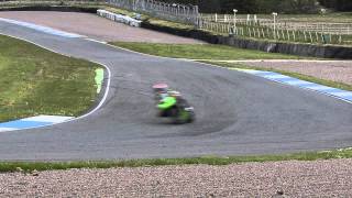 Tarran Mackenzie testing at Knockhill ahead of BSB [upl. by Warila108]