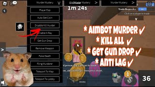 Murder mystery 2 script With  aimbot  kil all  With Pastebin Ez to use [upl. by Ttelrahc]