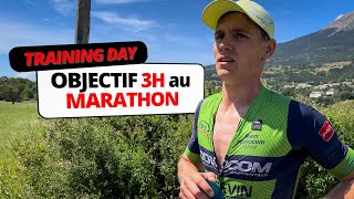 Training Day  SUB3 sur MARATHON dun IRONMAN cest possible [upl. by Halima810]