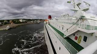 MS Visby entering fairway to Oskarshamn [upl. by Valerlan]