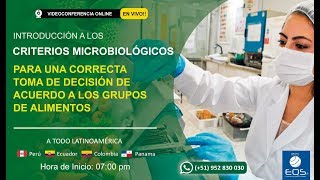 Criterios Microbiológicos para Alimentos  EQS Grupo ® [upl. by Ydnis727]