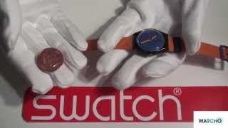 How to replace battery in a Swatch watch  WATCHOCOUK [upl. by Akimed]